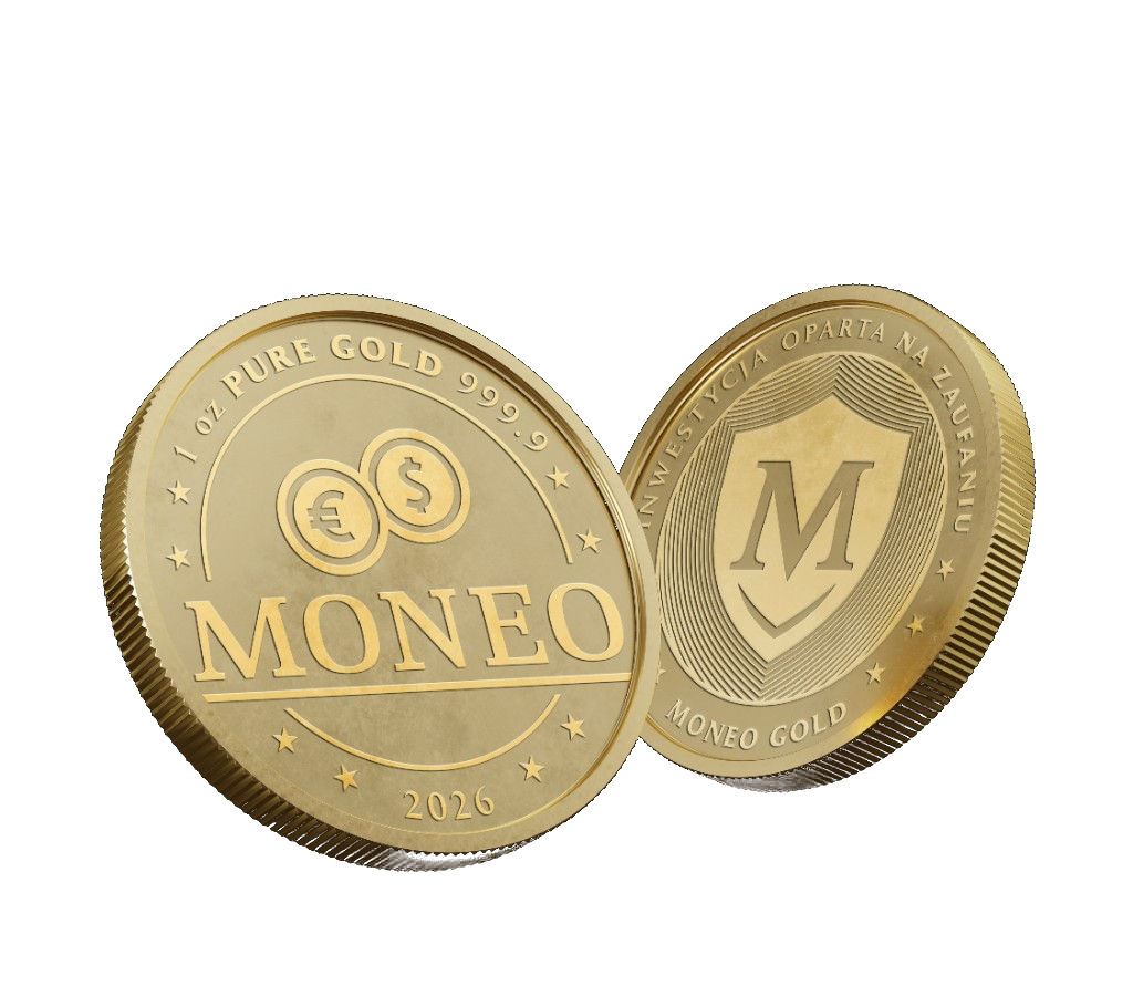 Moneta MONEO, 1 uncja złota 999.9