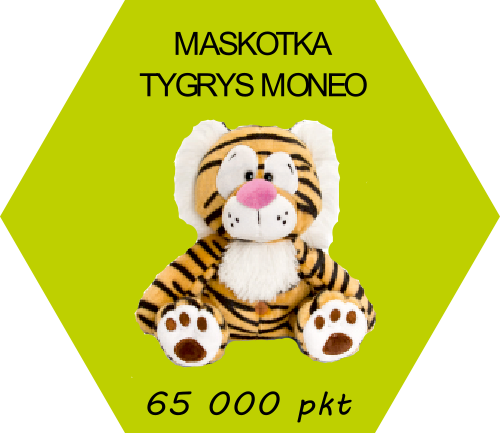 Maskotka-tygrys